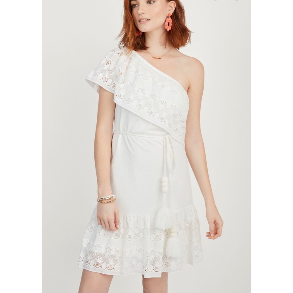Maette by Stella & Dot Cora one-shoulder dress